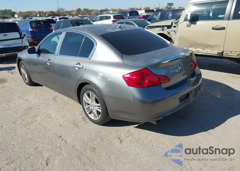 2010 Infiniti G37 Journey from USA, damaged, VIN JN1CV6APXAM403932